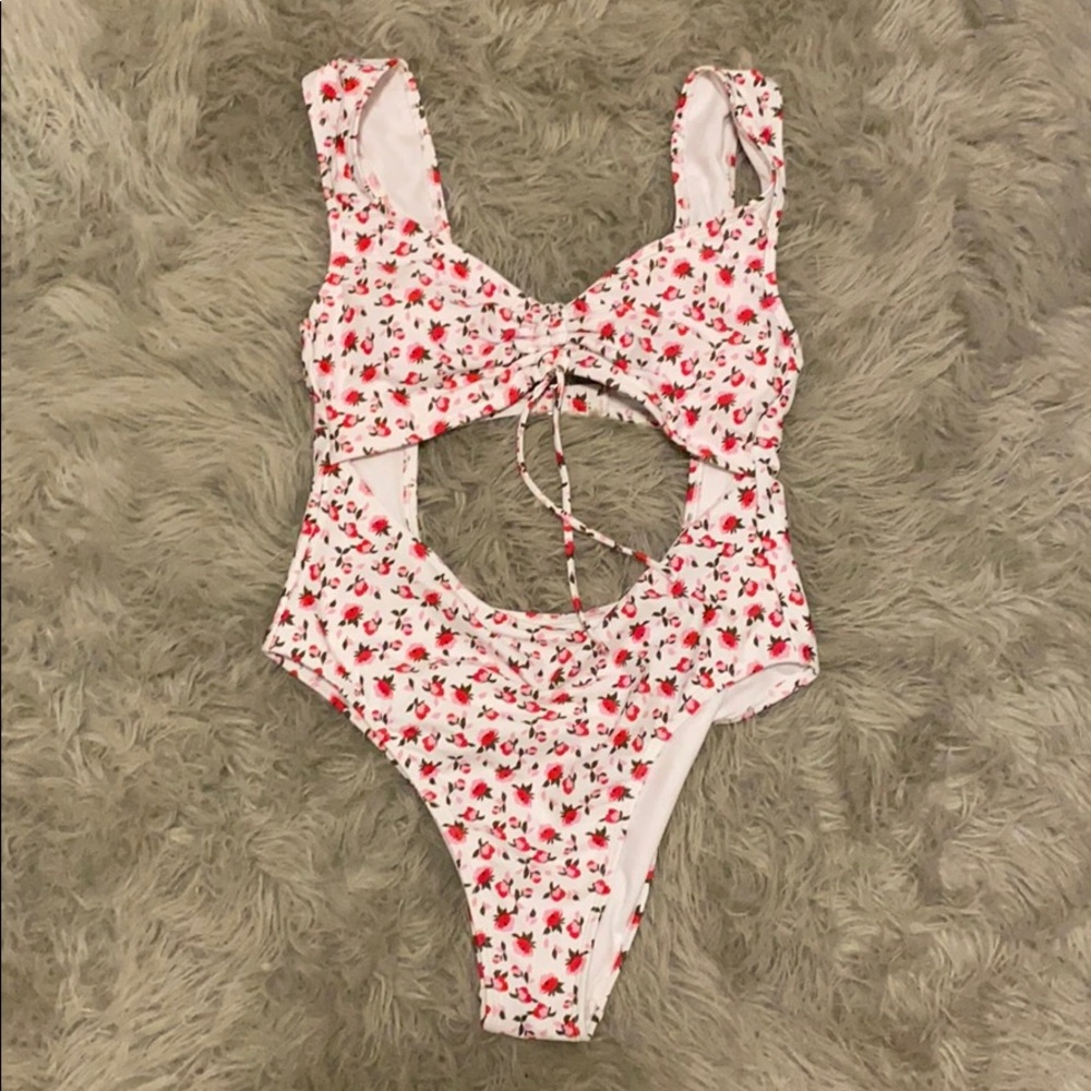 Floral monokini